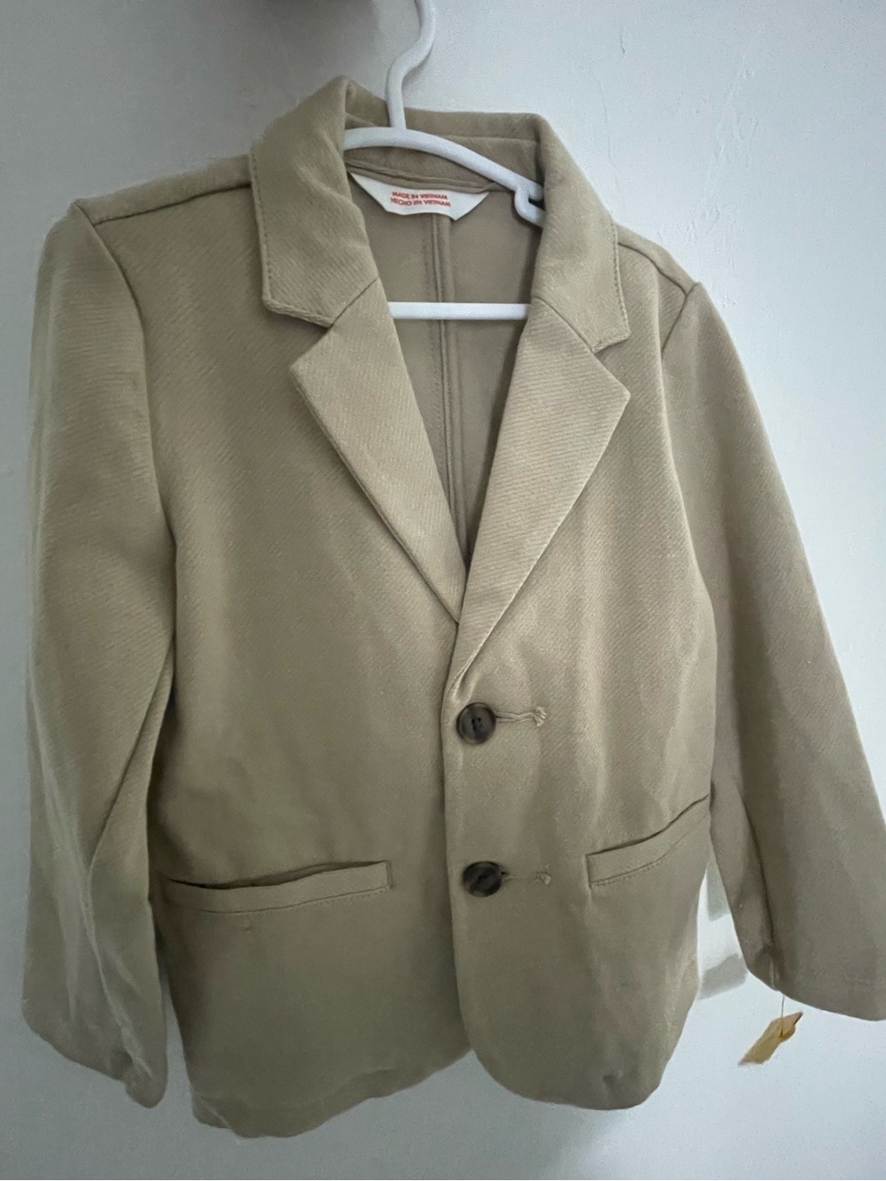 Cat & Jack Tan Corduroy Blazer Jacket